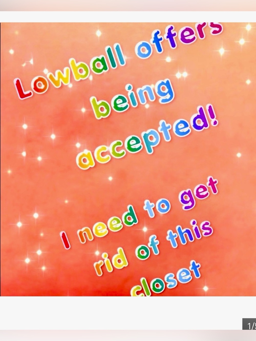 🛑STOP & READ PLS~LOWBALLS WELCOME!!!!
